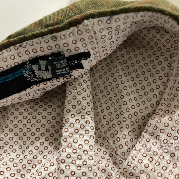 Goorin Bros Plaid Green Newsie Hat Size XS - Picture 10 of 11